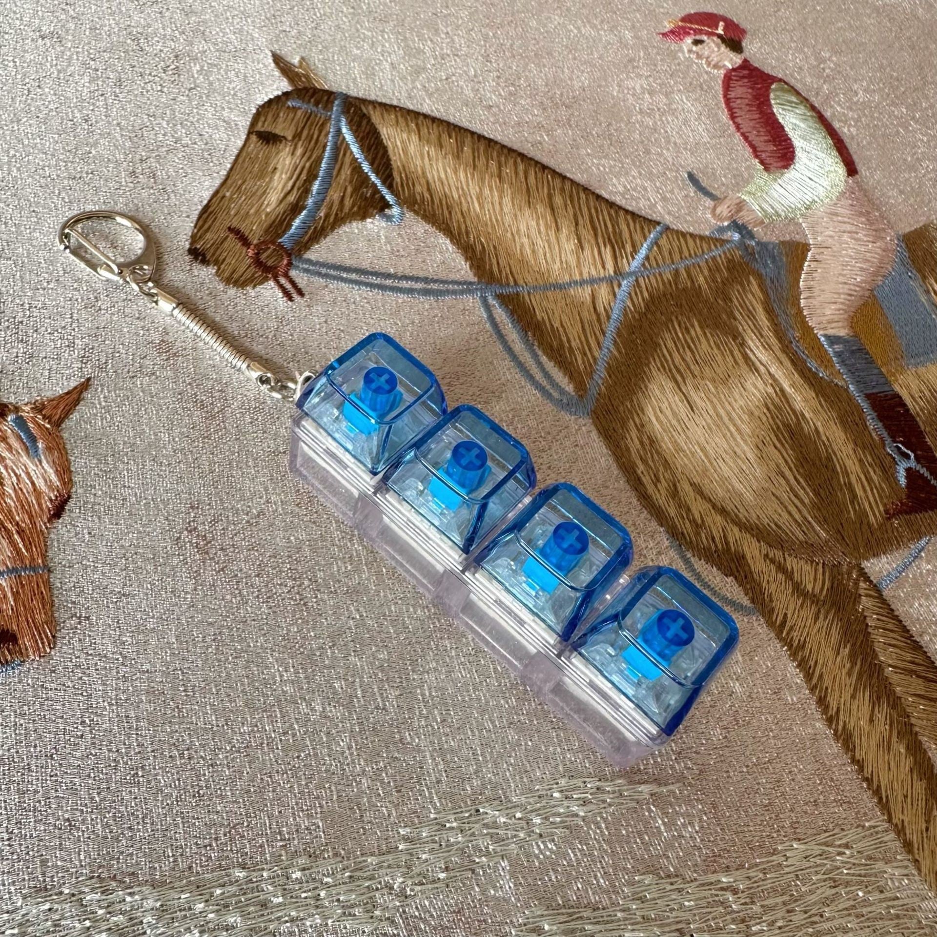 ClickyClub™ RGB Fidget Keychain