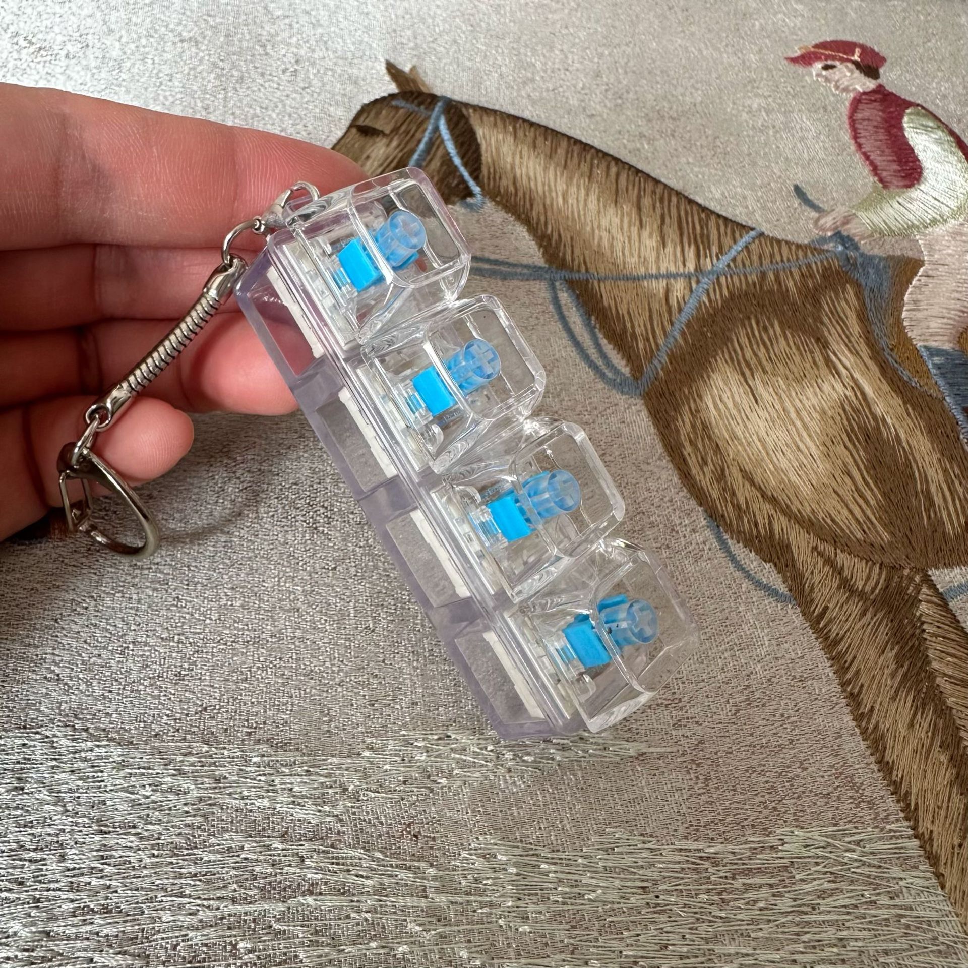 ClickyClub™ RGB Fidget Keychain